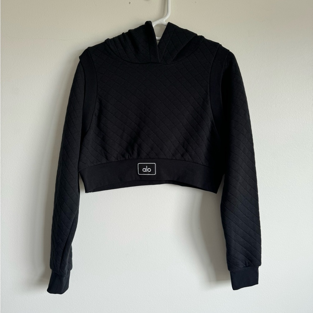 ALO Yoga Cropped Hoodie